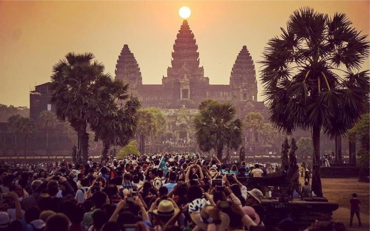 Home Indochine D'Angkor Hotel Siem Reap Eksteriør bilde